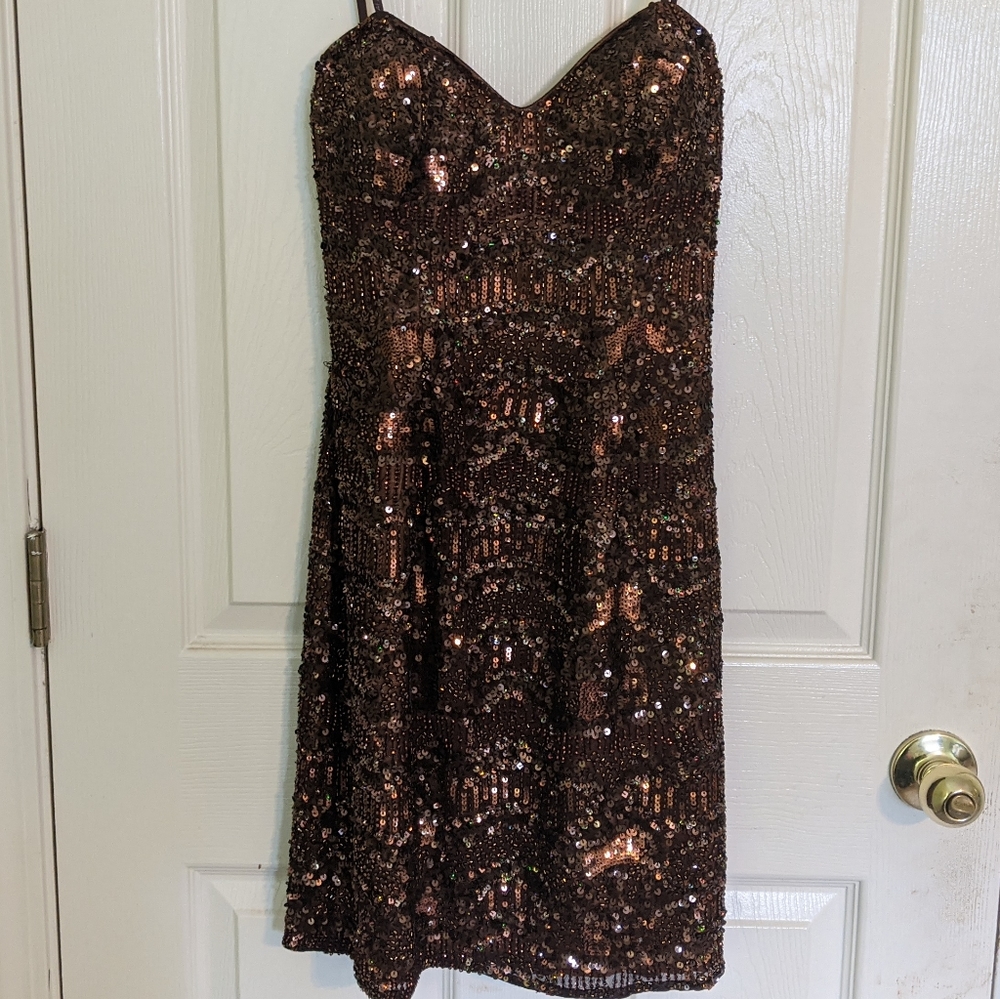 Fully beaded dress